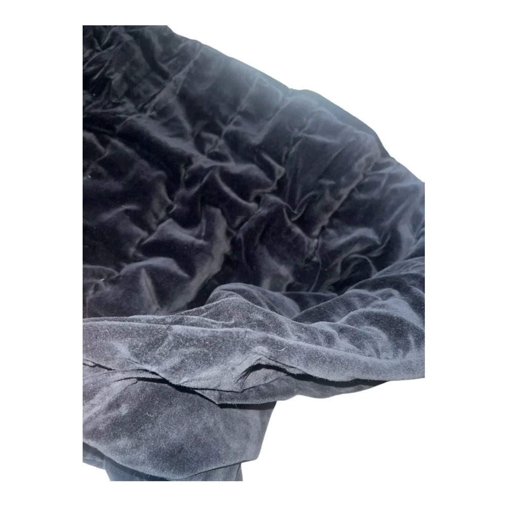 ✅New! Restoration Hardware ORGANIC COTTON VELVET WIDE CHANNEL Standard SHAM Set